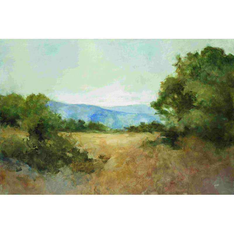 August Fields par Julia Purinton - Peinture, H 8 po x l 12 po, Toile tendue