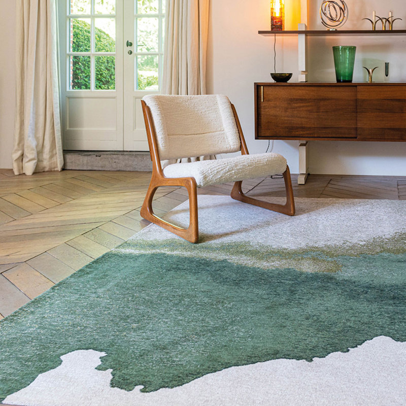 Jacquard Indoor / Outdoor Rug, Rectangle 280 x 390 cm, Beige