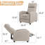 Fauteuil inclinable manuel standard de 26,4 po de largeur Neécy-1591509300