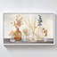 "Autumn Greenhouse I Amber" by Julia Purinton Print on Canvas in a Silver Floater Frame-110965369-110965373