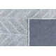 Herringbone Handmade Silver Rug