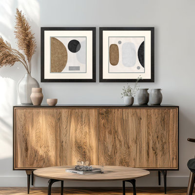 «Neutral Stones», art encadré