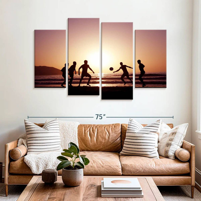 Sireci Beach Soccer Silhouette