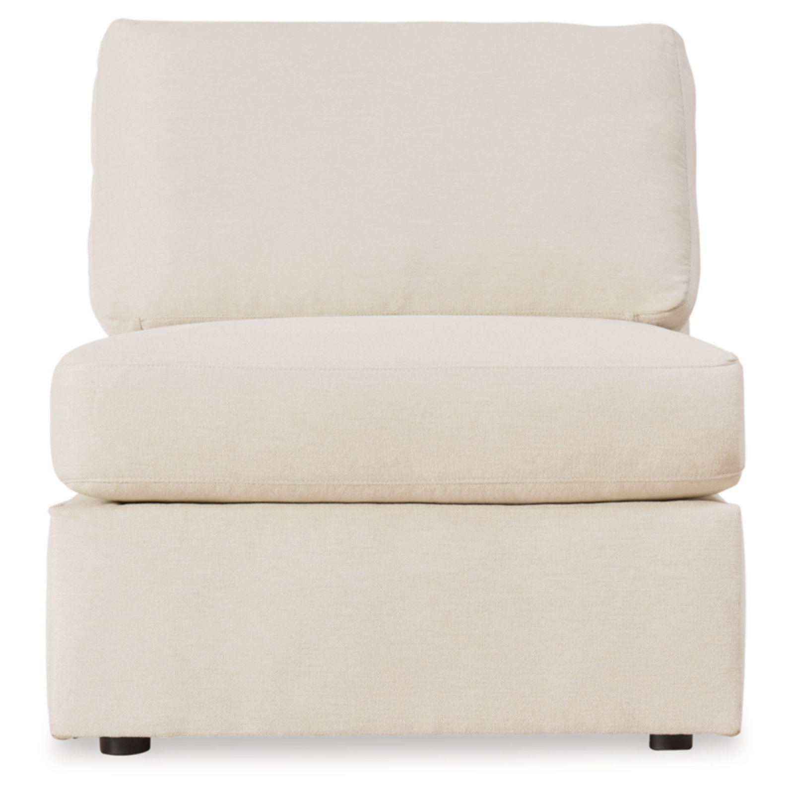 Bulwell Sectional With Chaise, Beige Polyester, Left Hand Facing, 36" H x 140" W x 68"D