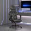Fauteuil de jeu avec repose-pieds en similicuir-1811234764