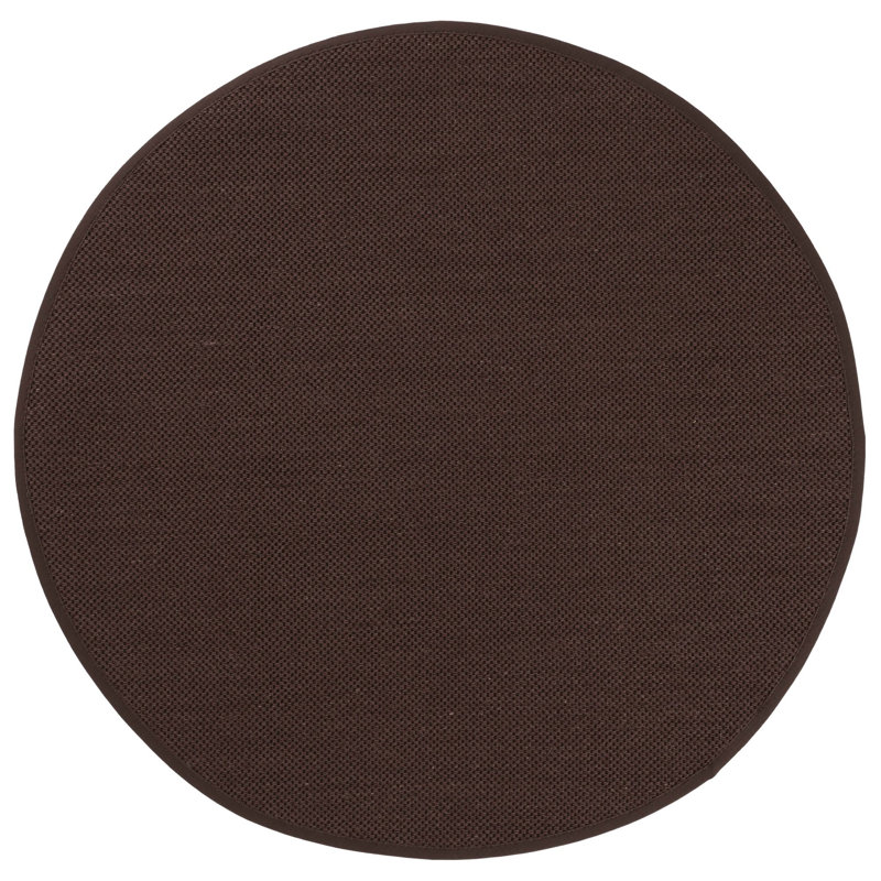 Tapis en fibre de sisal Campbellton, Rond 8 pi