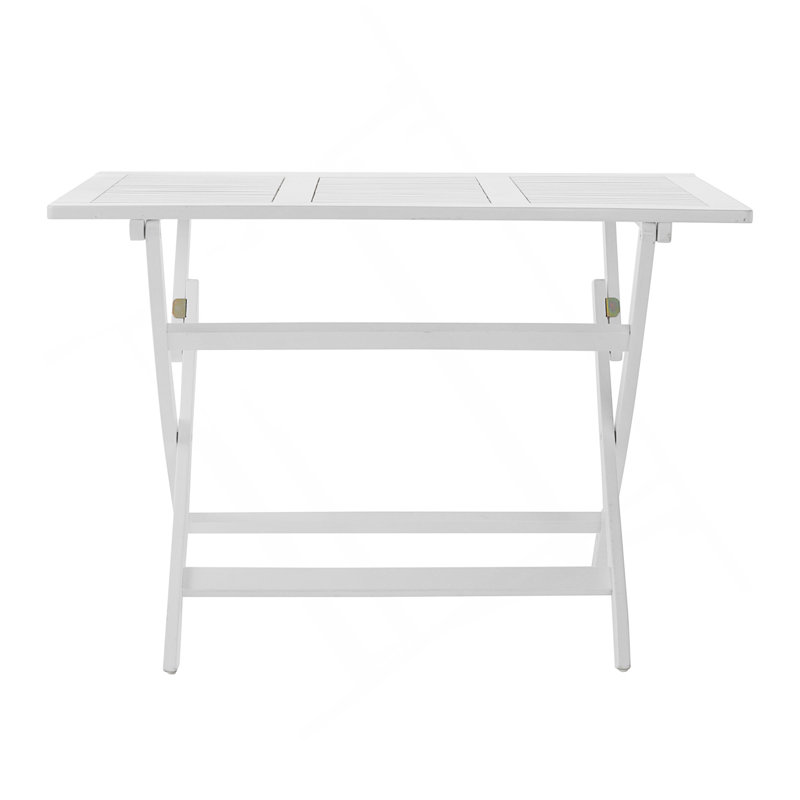 POSITANO 43.5'' FOLDABLE TABLE, White