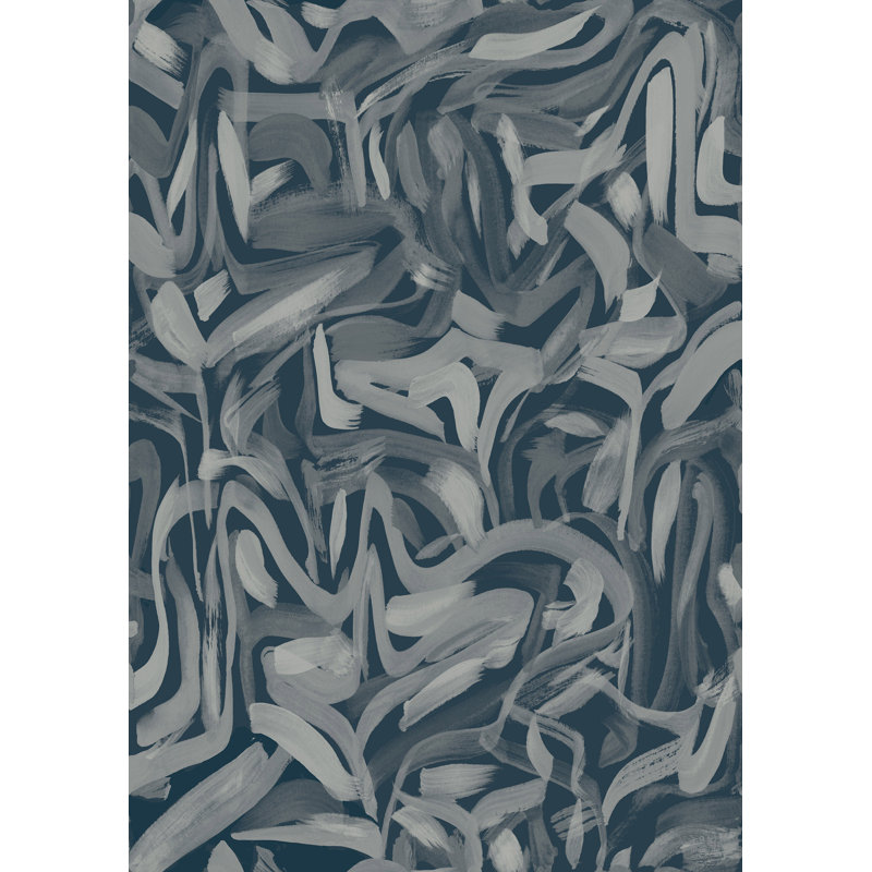 Confetti 10m x 60cm Wallpaper Roll, Dark Blue