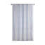 Panneau de rideau imprimé poly avec rayure et doublure touffetées blanc / bleu marine 50 po x 84 po-233212671-233212641