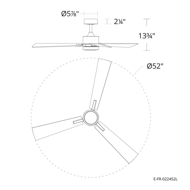 Bali Smart 5-Blade 52in Ceiling Fan 2700K-6000K CCT Selectable LED Light Kit with Remote Control and Hardware with Reversible Blades in Weathered Wood or Works With iOS or Android App