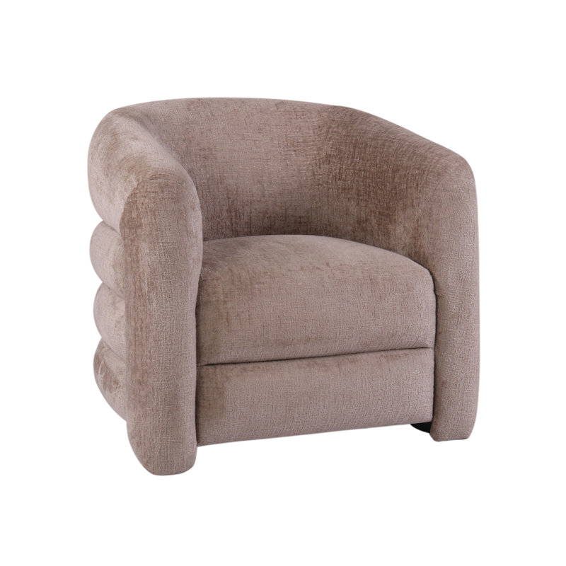Fauteuil d'appoint en chenille