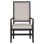 Matthews Upholstered Arm Chair in Ivory/Gray