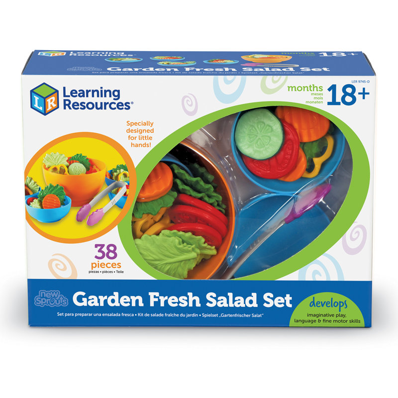 New Sprouts Garden Fresh Salad Set Learning Tool