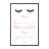 Toile avec cadre noir patiné