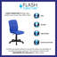 Mid-Back Quilted Vinyl Swivel Task Office Chair-1225113997-1225114006
