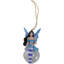 Ornement en forme d'aigue-marine et aigue-marine Amy Brown Holiday Collection