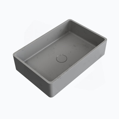 Vessel Rectangular Modern Bathroom Sink