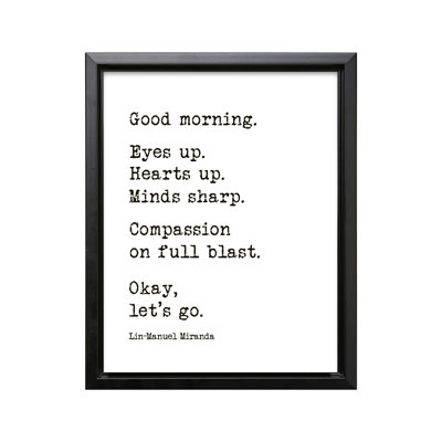 Good Morning