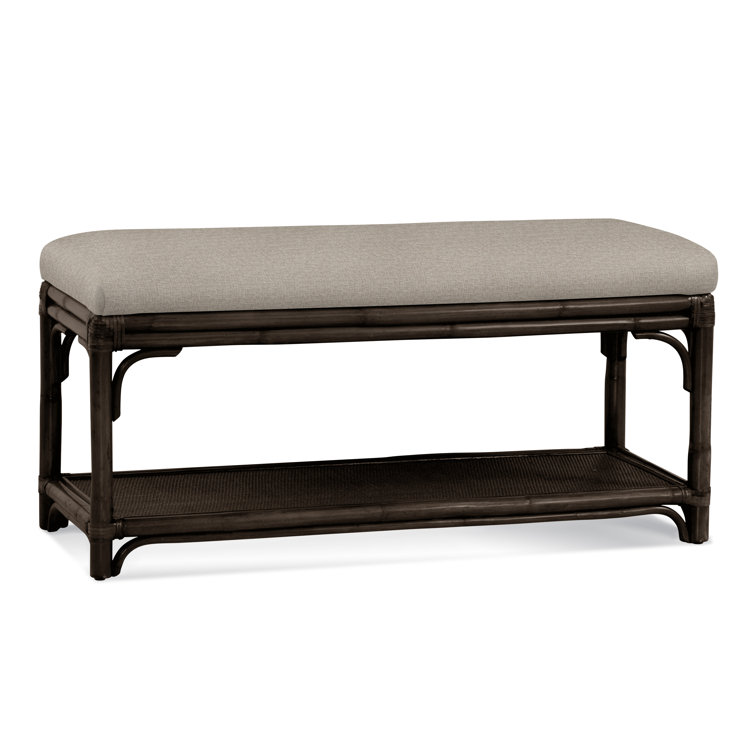Banc de rangement en osier Summer Retreat