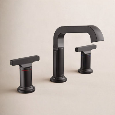 Tetra Double-Handle Widespread Bathroom Faucet