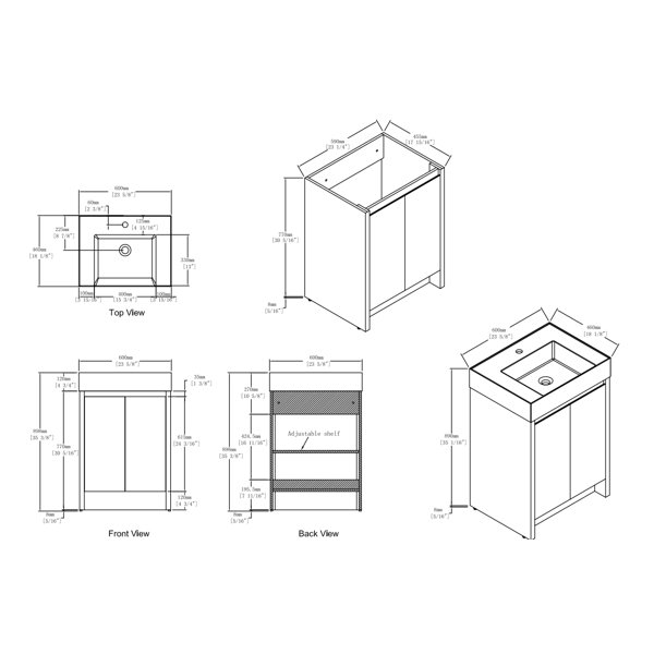 Dimensions du produit