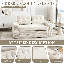 Canapé-lit double escamotable - Mousse moulée par compression, coussins inclus-126552649