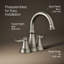 Bellera Centerset Bathroom Sink Faucet, 1.2 Gpm-75217951