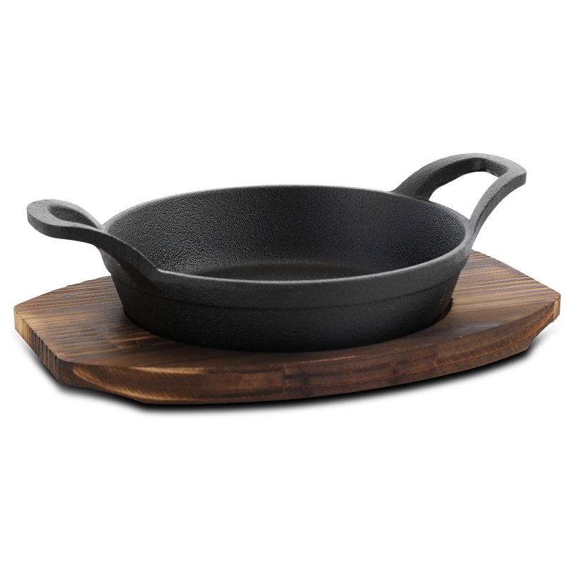 Ebern Designs Brookmere Iron Platter