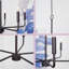 Lustre classique à 5 lumières de style bougie Thlema