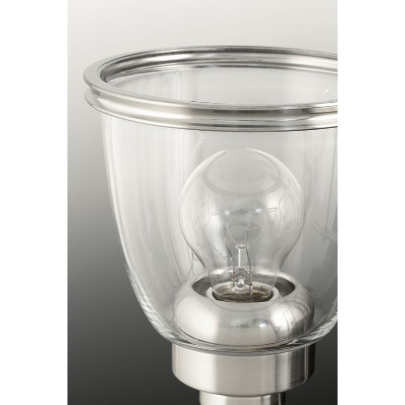Éclairage de meuble-lavabo à intensité réglable 1 lumière Chaya, Bronze antique