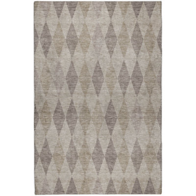 Premium Machine Washable Dream Shag ADS561 Geometric Rug