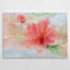 Hibiscus - impression sur toile tendue-1074580499
