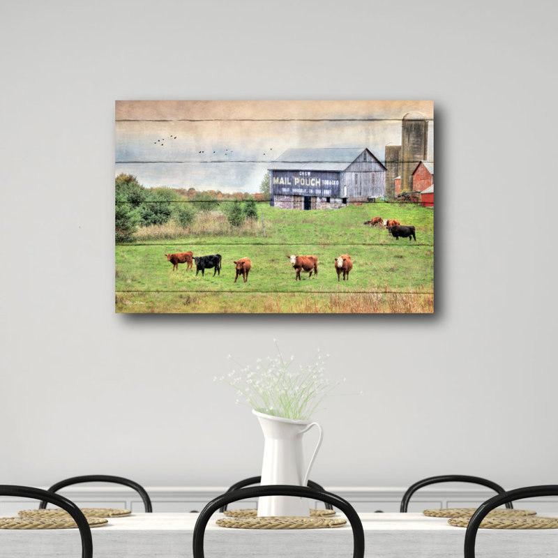 « farmst farm », reproduction de photo sur toile tendue