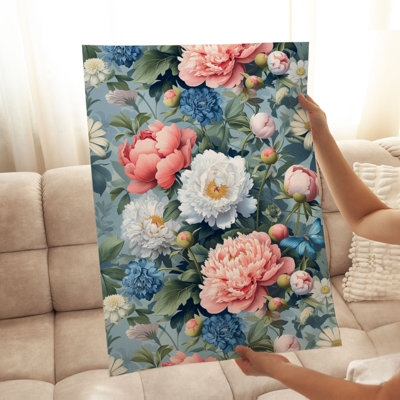 Floral Floral Dreamscape VII Modern Unframed Art Print