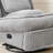 360° Swivel Recliner Chair With Adjustable Backrest and Footrest-1587457783