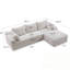 Canapé modulaire Cloud avec méridienne en L-636231813