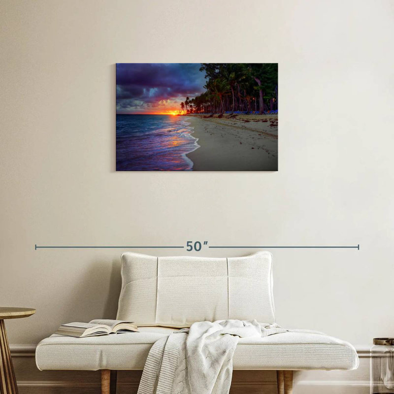 Gillard Brilliant Ocean Sunset, H 20 po x l 30 po