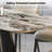 Modern Minimalist Rectangular Dining Table-104785972