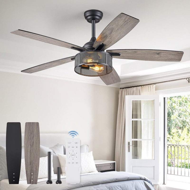 Lynnai Ceiling Fan with Light Kit