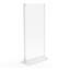 4 x 9" Inside Magnet Dims Clear Picture Frame Acrylic Photo Frame Frame Sign Holder Magnetic Table