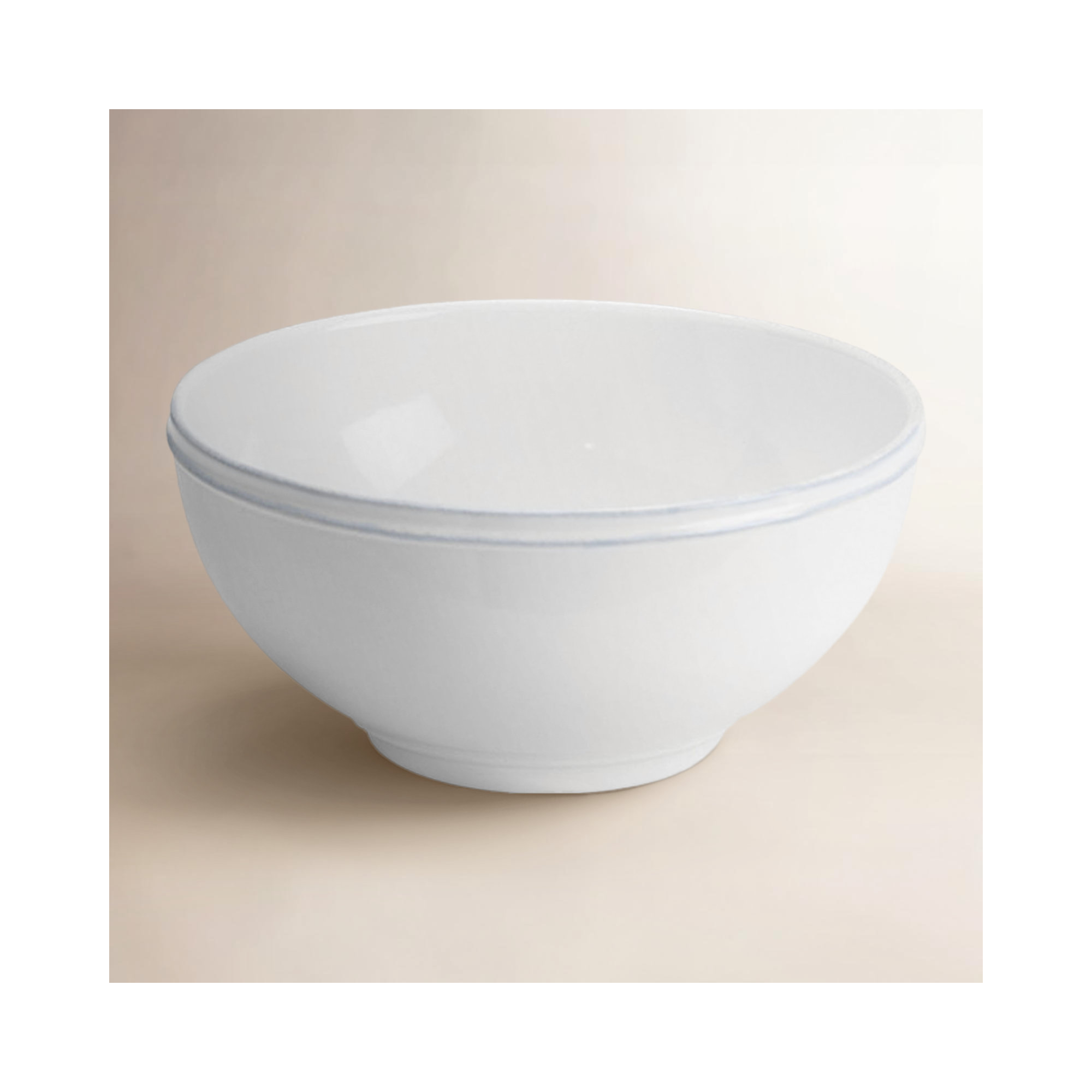 Costa Nova Friso Soup/Cereal Bowl, White