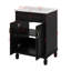 24'' Bathroom Vanity With Top Sink, Modern Bathroom Storage Cabinet With 2 Doors And Adjustable Shelf-118158230
