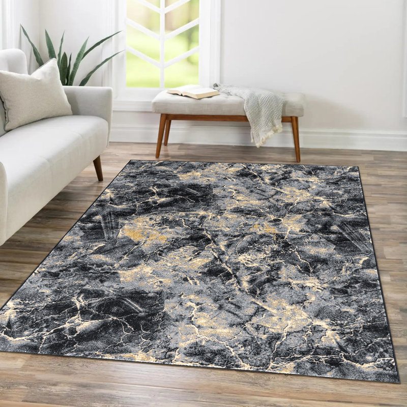 Solid Colour Area Rug, Rectangle 200 x 290 cm