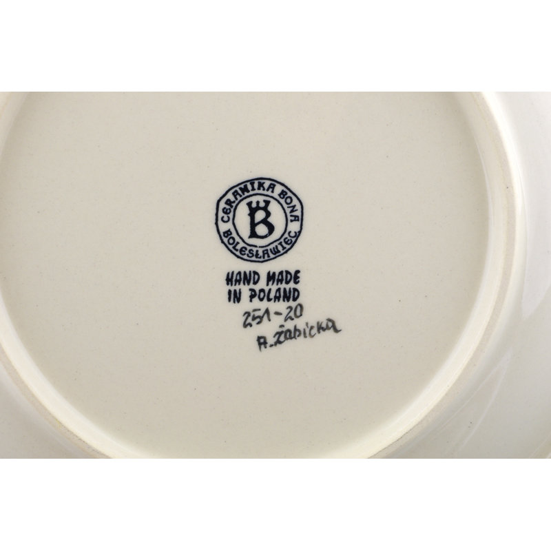 Assiette plate 10 "Polish Pottery