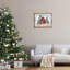 Art mural sur toile «Christmas Cabin Welcome» par Creatif Belle-109340767-109340769