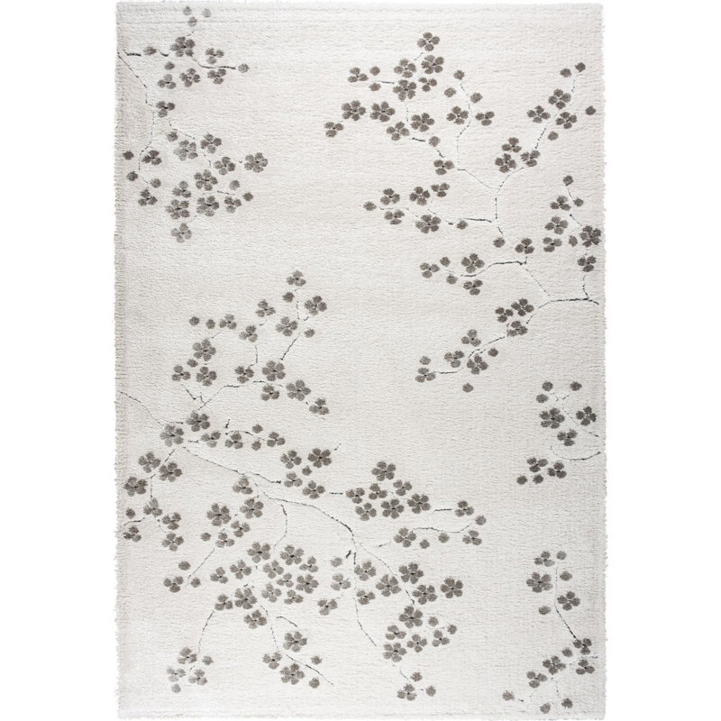 Floral Area Rug, Rectangle 200 x 290 cm
