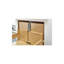 Organisateur de garde-manger escamotable en bois avec fermeture en douceur-102673816
