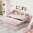 Twin Size Upholstered L-Shaped Upholstered Daybed-2129746852