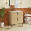 Ensemble de meuble-lavabo autoportant 30 po avec comptoir en céramique 30 po
