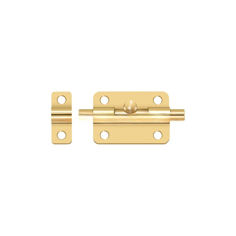 Deltana 3BBU26D 3" Barrel Bolt; Satin Chrome Finish, Satin Chrome
